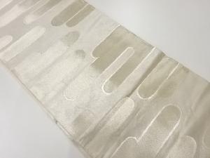 アンティーク　ヱ霞模様織出し袋帯（材料）